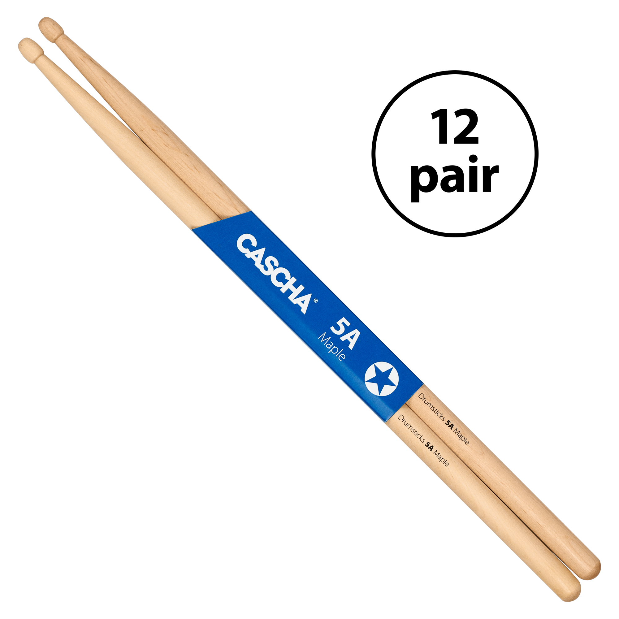 Drumsticks 5A Maple (12 pair)