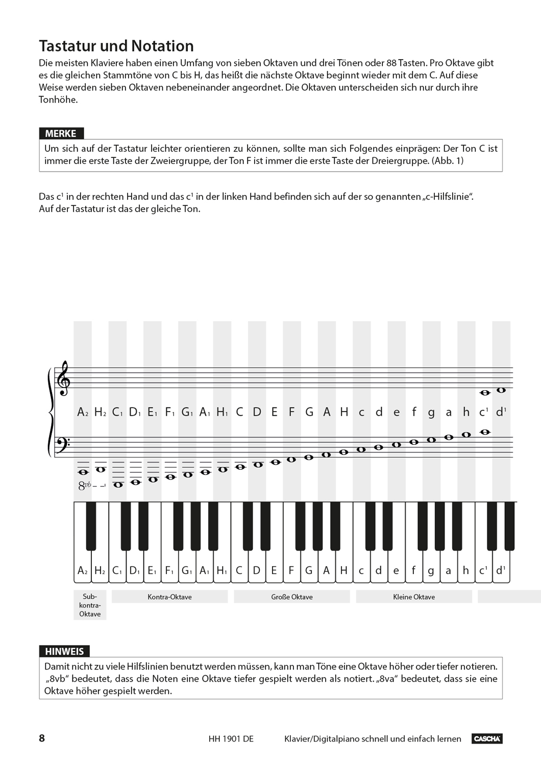 Klavier - Schnell und einfach lernen Bilder 6