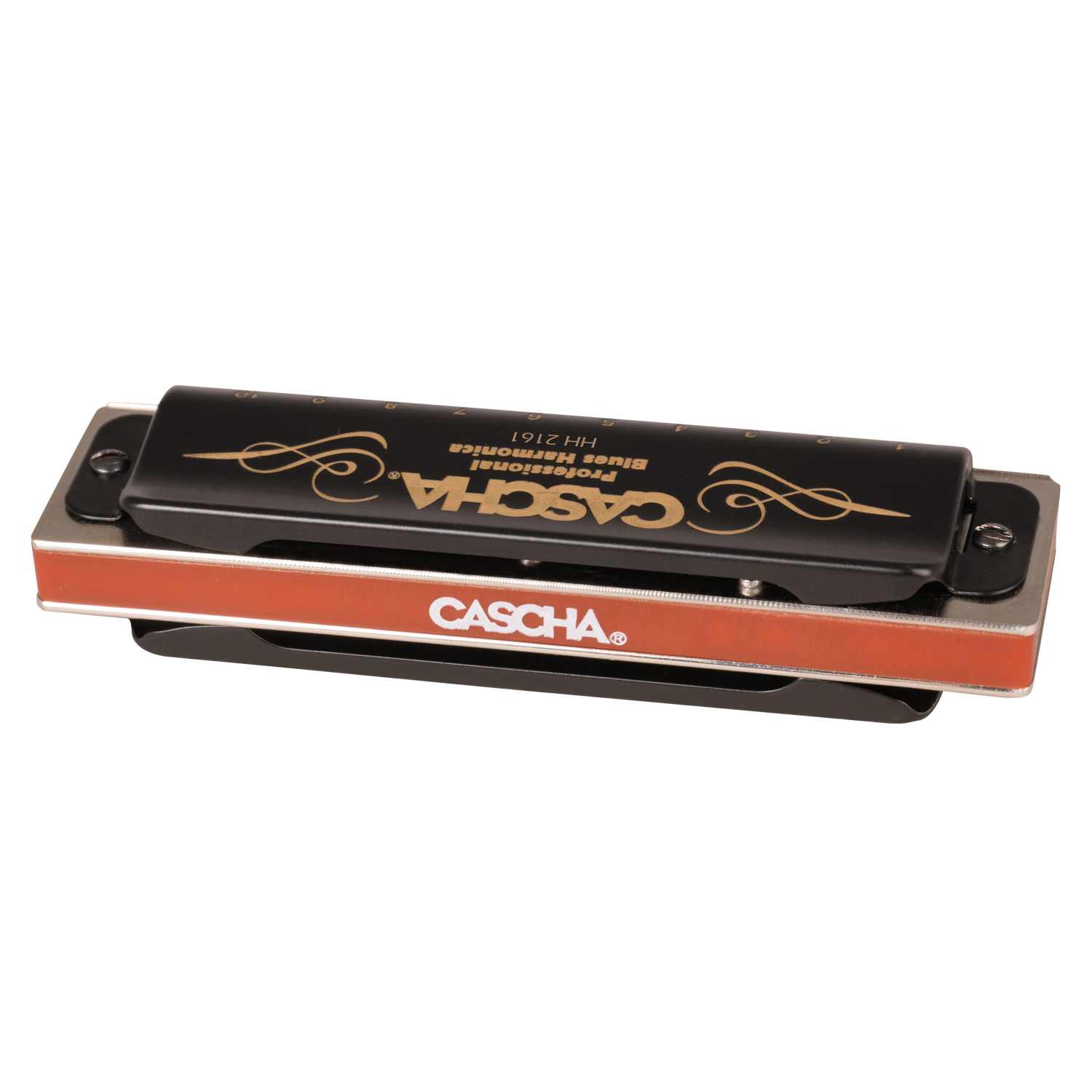 instrument de musique pour adultes et débutants avec étui CASCHA Professional harmonica en la majeur harmonica blues diatonique