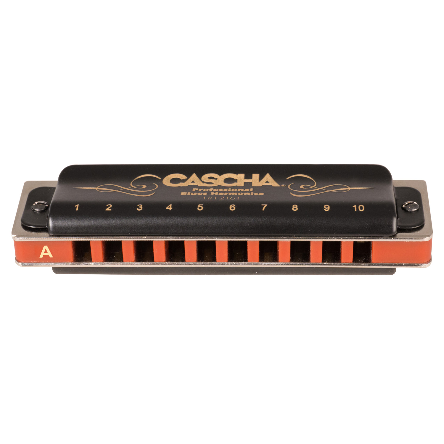 instrument de musique pour adultes et débutants avec étui CASCHA Professional harmonica en la majeur harmonica blues diatonique