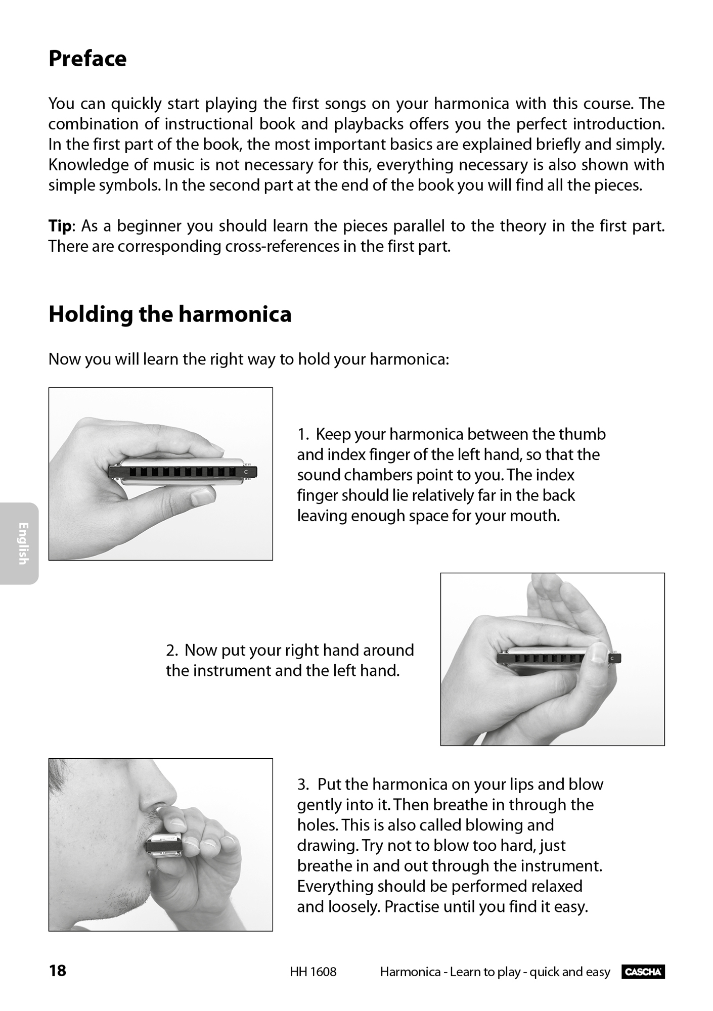 Harmonica - Learn to play quick and easy, 4 languages Product Photos 4