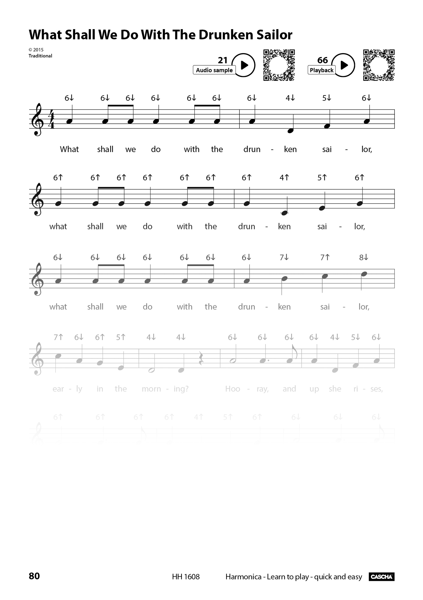 Mundharmonika - Schnell und einfach lernen, 4-sprachig Bilder 9