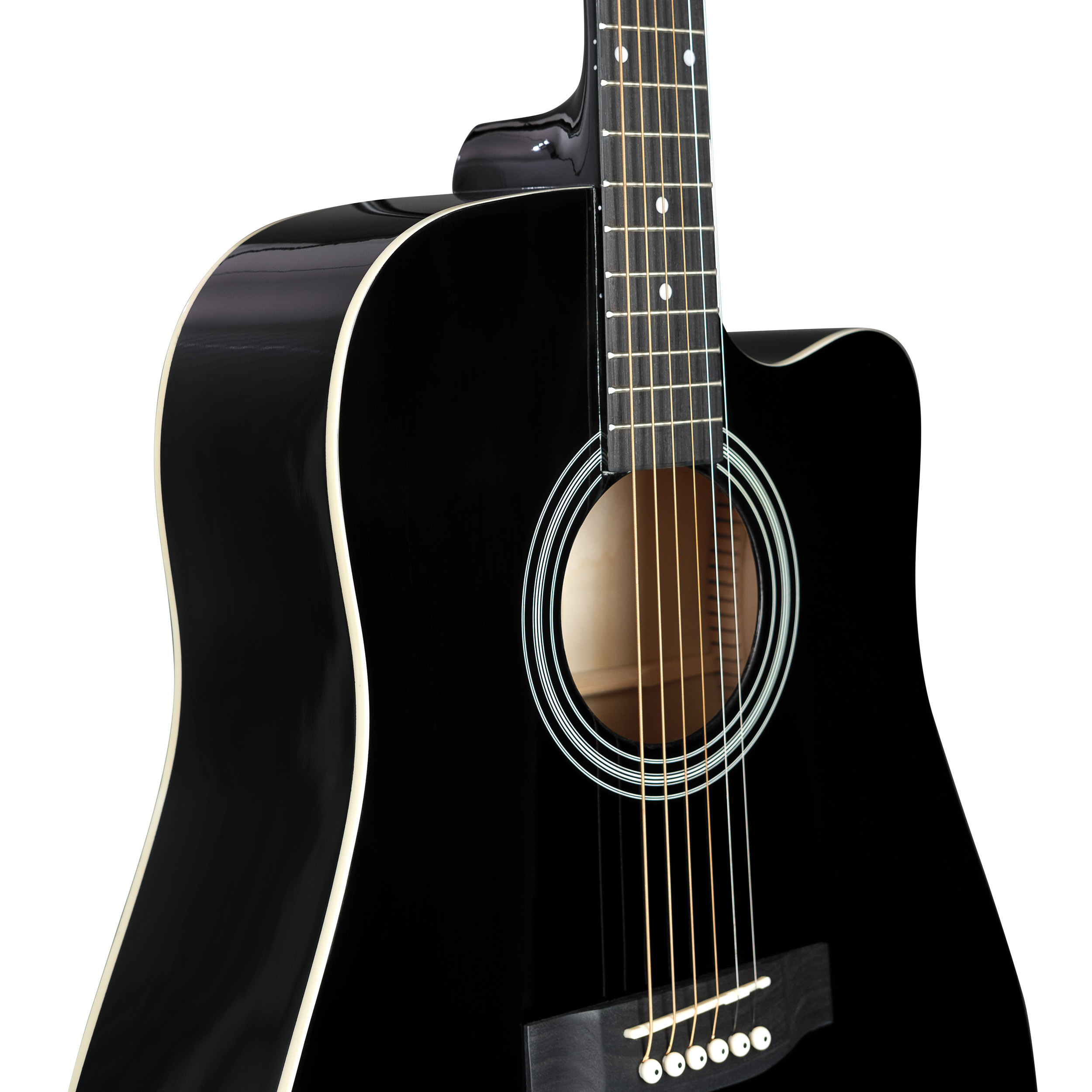 Student Series Dreadnought Guitar Black Product Photos 9